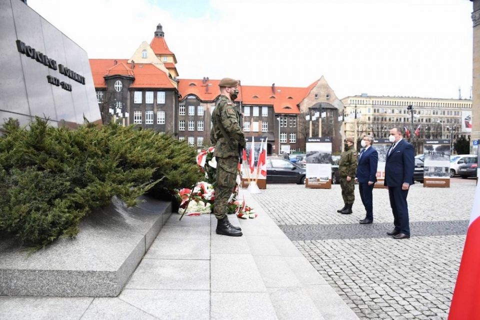 Władze województwa śląskiego uczciły 148. rocznicę urodzin Wojciecha Korfantego - galeria