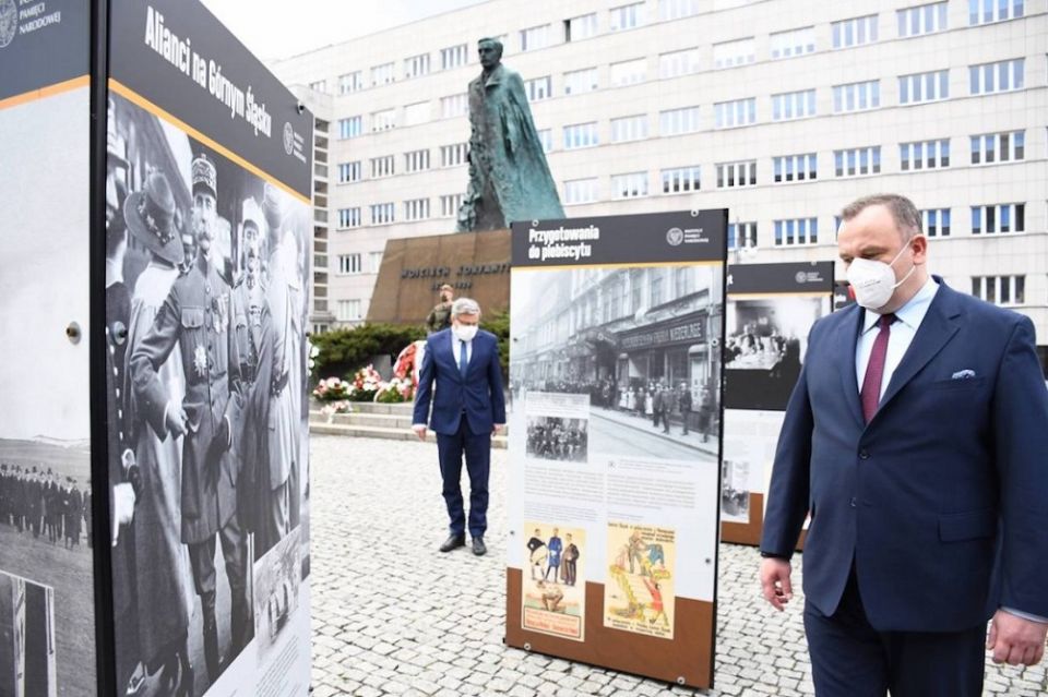 Władze województwa śląskiego uczciły 148. rocznicę urodzin Wojciecha Korfantego - galeria