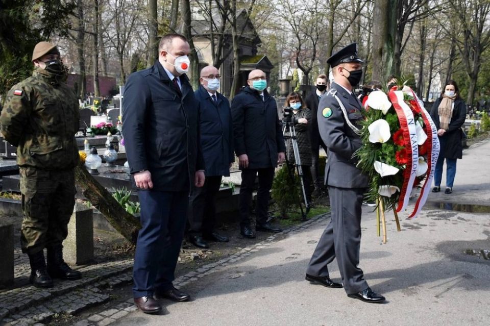 Władze województwa śląskiego uczciły 148. rocznicę urodzin Wojciecha Korfantego - galeria
