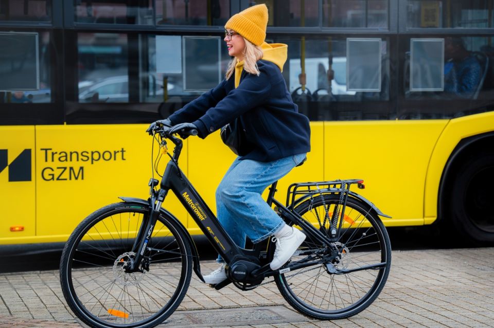 Metrorower elektryczny w GZM! Nowy sposób na miejskie podróże - galeria