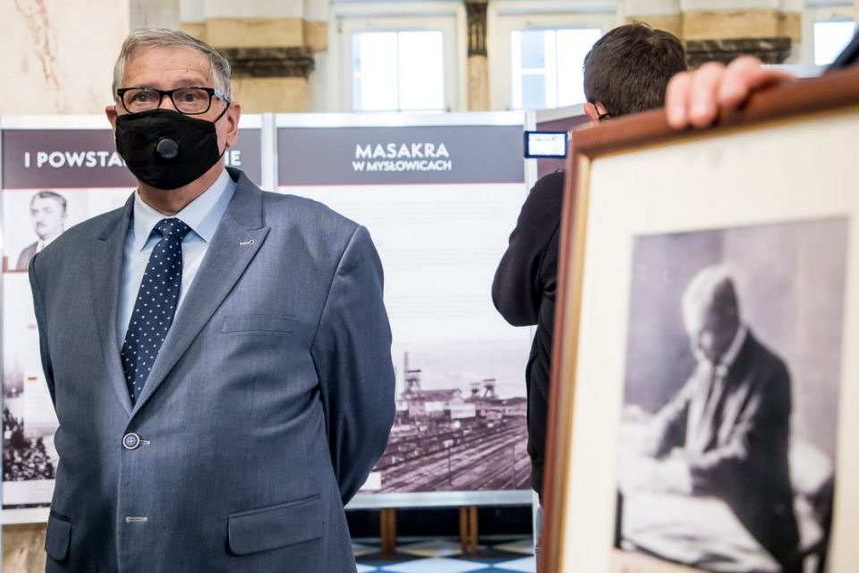 Uroczyste otwarcie wystawy poświęconej Powstaniom Śląskim - galeria