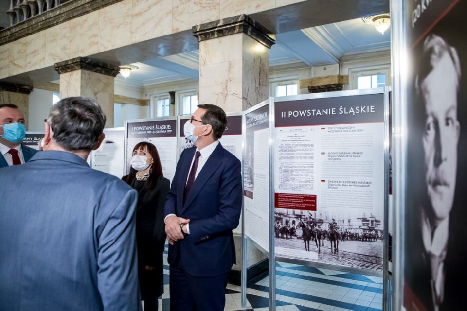 Uroczyste otwarcie wystawy poświęconej Powstaniom Śląskim - galeria