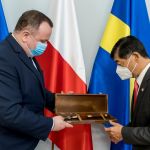 Ambasador Japonii Akio Miyajima z wizytą w województwie śląskim - galeria