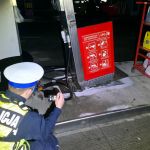 Groźne uszkodzenie dystrybutora LPG na stacji w Mysłowicach - galeria