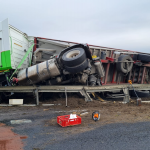 Zdarzenie drogowe na autostradzie A4. Występują ogromne utrudnienia! - galeria