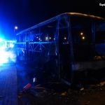 Kopiowanie i rozpowszechnianie zdjęć bez zgody autora zabronione. Chwile grozy na A4 pod Gliwicami. Spłonął autokar z dziećmi wracającymi z wakacji - galeria