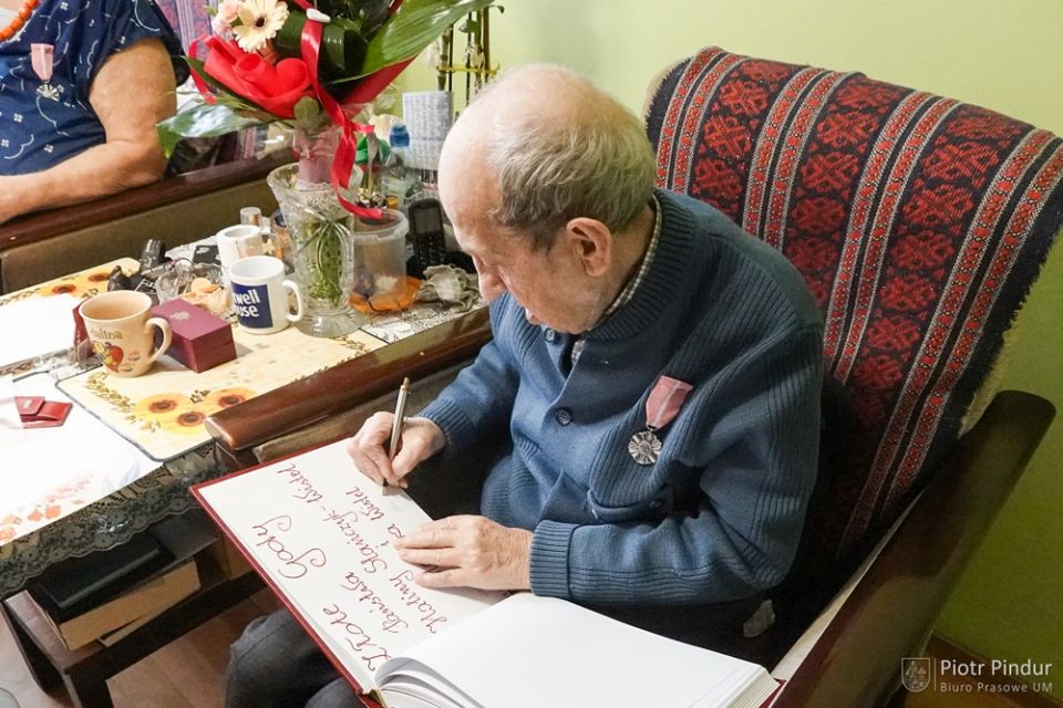 Złote Gody w Siemianowicach Śląskich. Rafał Piech złożył wizytę jubilatom - galeria