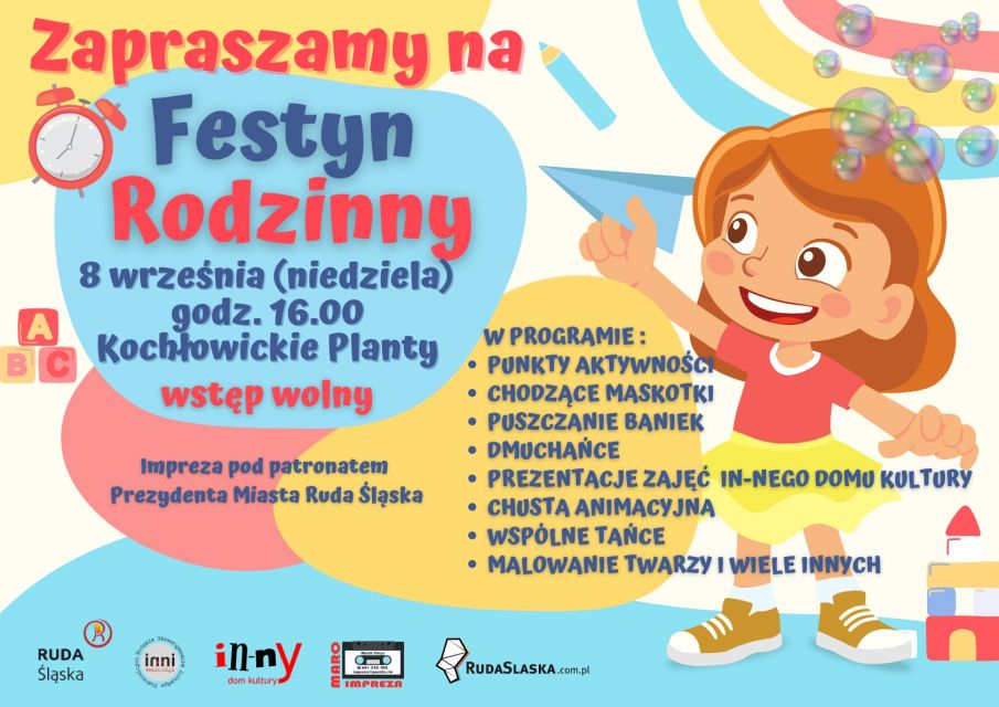 Kopiowanie i rozpowszechnianie zdjęć bez zgody autora zabronione. Rodzinny Festyn w kochłowickich Plantach - galeria