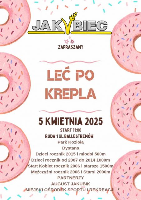 Kopiowanie i rozpowszechnianie zdjęć bez zgody autora zabronione. Bieg "Leć po krepla" - 05.04.2025 Park Kozioła - galeria