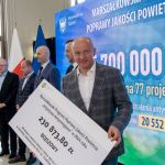 Kopiowanie i rozpowszechnianie zdjęć bez zgody autora zabronione. II edycja Marszałkowskiego Programu Poprawy Jakości Powietrza. Wręczono czeki na projekty - galeria