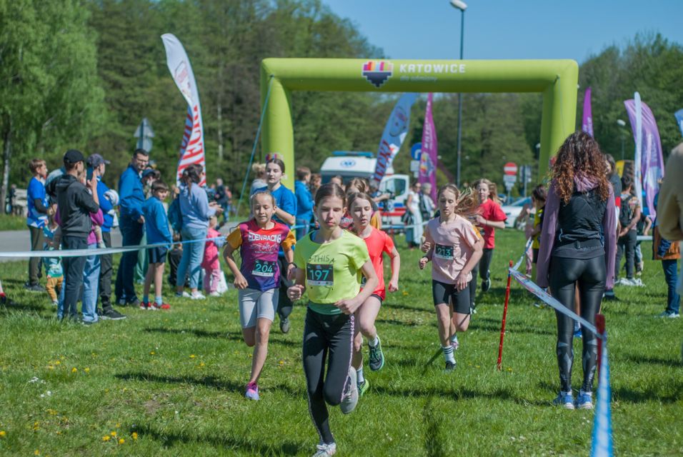 Festiwal Biegowy im. W. Korfantego - niedzielny bieg dla dzieci [FOTORELACJA] - galeria