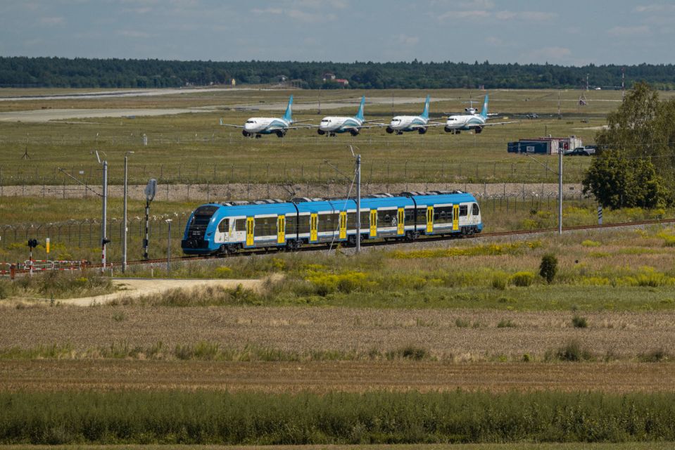 Kopiowanie i rozpowszechnianie zdjęć bez zgody autora zabronione. Rekordowy lipiec Kolei Śląskich w Pyrzowicach - galeria