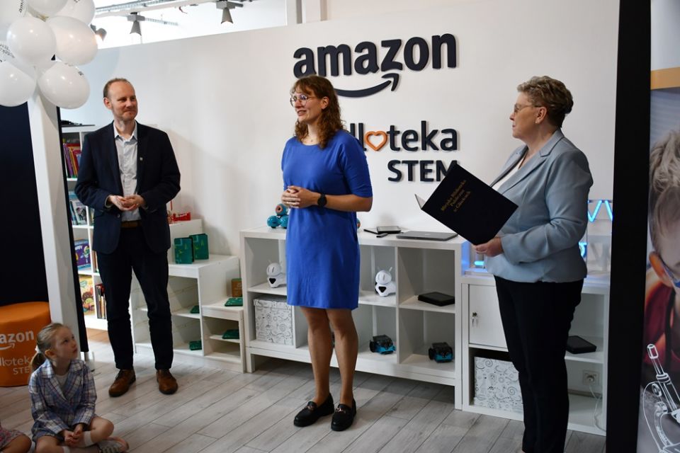 Innowacyjna przestrzeń edukacyjna – STEM Kindloteka – debiutuje w gliwickim Biblioforum - galeria