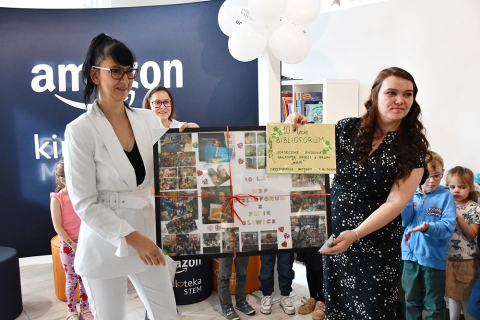 Innowacyjna przestrzeń edukacyjna – STEM Kindloteka – debiutuje w gliwickim Biblioforum - galeria