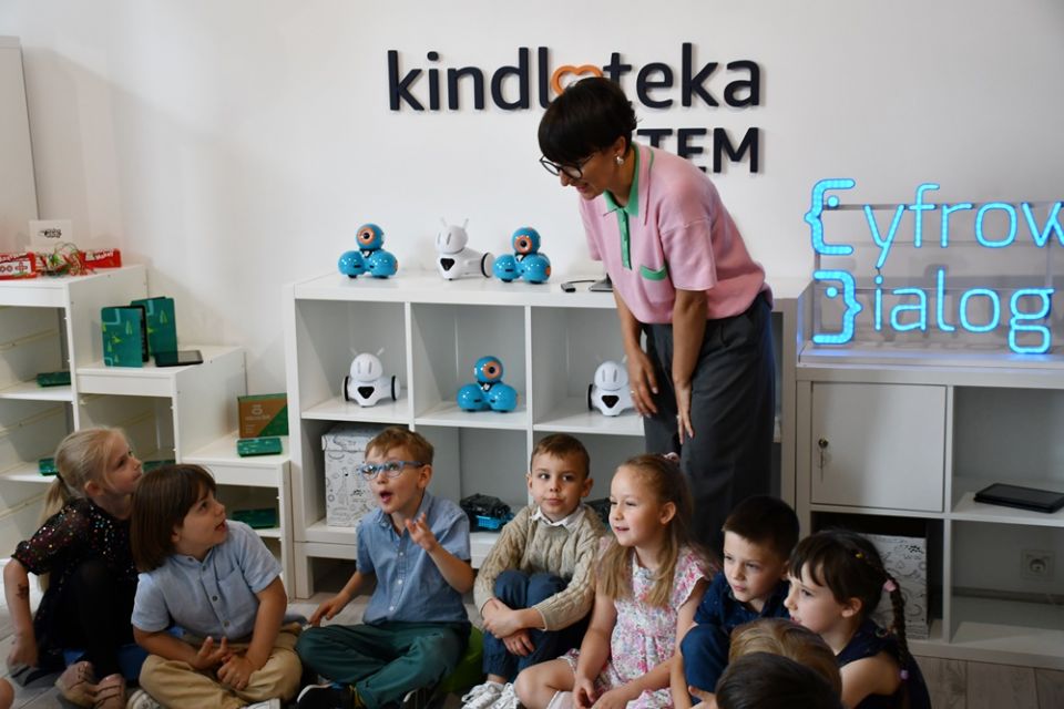 Innowacyjna przestrzeń edukacyjna – STEM Kindloteka – debiutuje w gliwickim Biblioforum - galeria