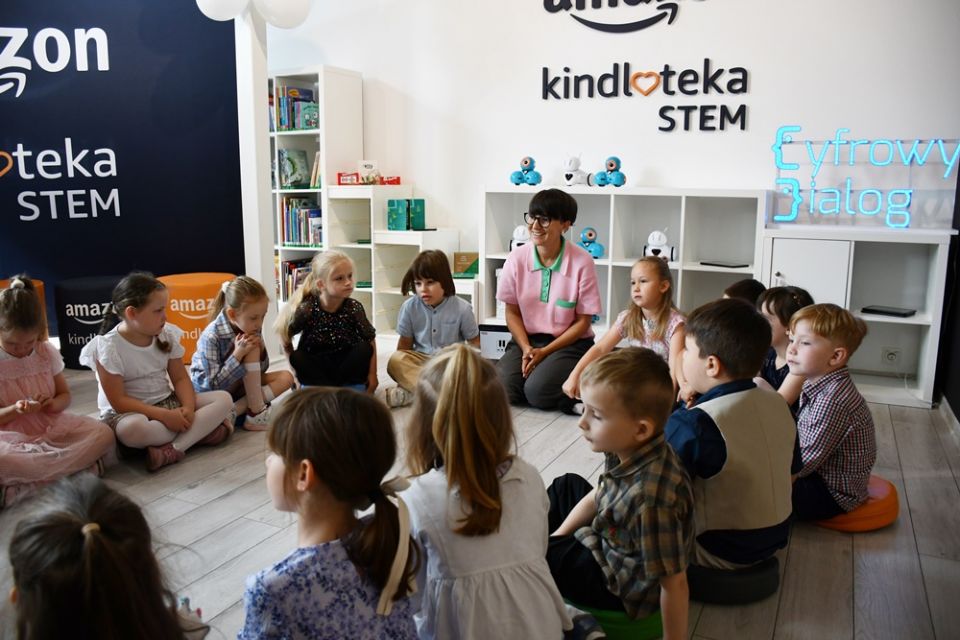 Innowacyjna przestrzeń edukacyjna – STEM Kindloteka – debiutuje w gliwickim Biblioforum - galeria