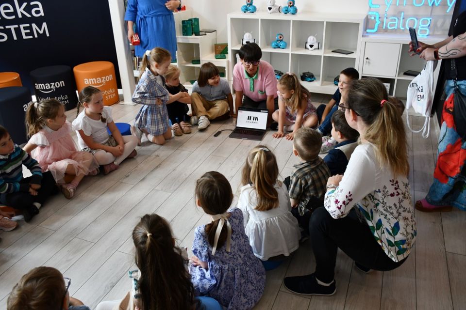 Innowacyjna przestrzeń edukacyjna – STEM Kindloteka – debiutuje w gliwickim Biblioforum - galeria