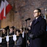 Premier Mateusz Morawiecki na obchodach rocznicy pacyfikacji strajku w kopalni Wujek