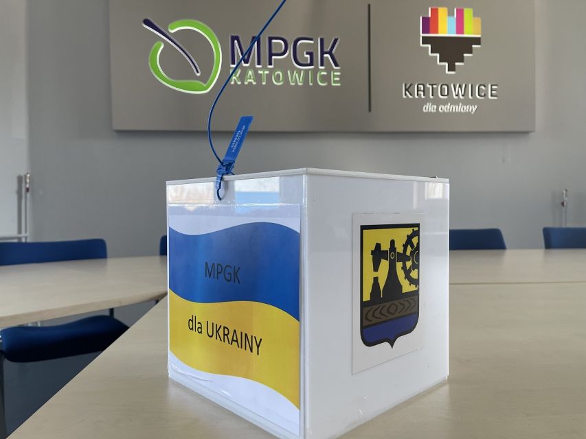Spółki miejskie z Katowic pomagają uchodźcom z Ukrainy! - galeria