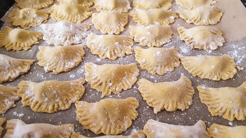 Pyszne pierogi z soczewicą - galeria