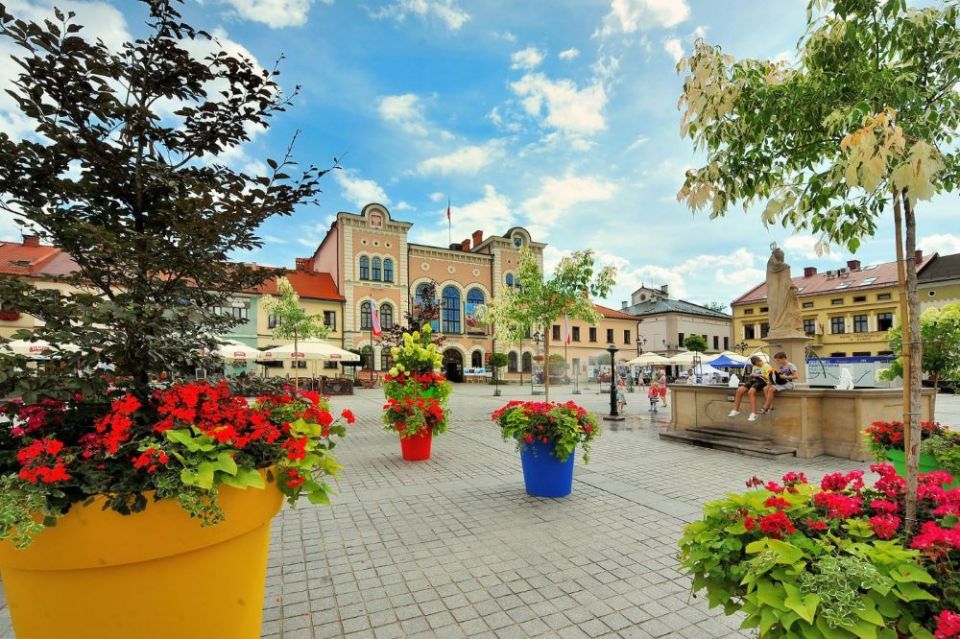 Rynek w Żywcu/fot. zywiec.pl