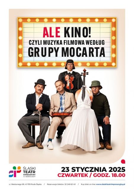 Kopiowanie i rozpowszechnianie zdjęć bez zgody autora zabronione. ALE KINO! czyli muzyka filmowa wg Grupy MoCarta - galeria