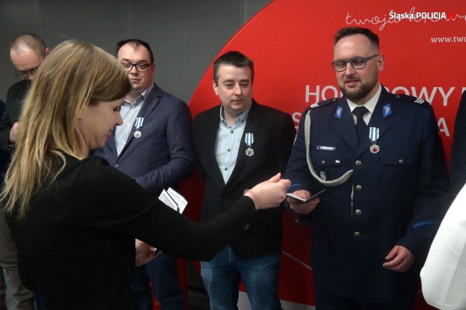 Śląski policjant Zasłużony dla Zdrowia Narodu - galeria